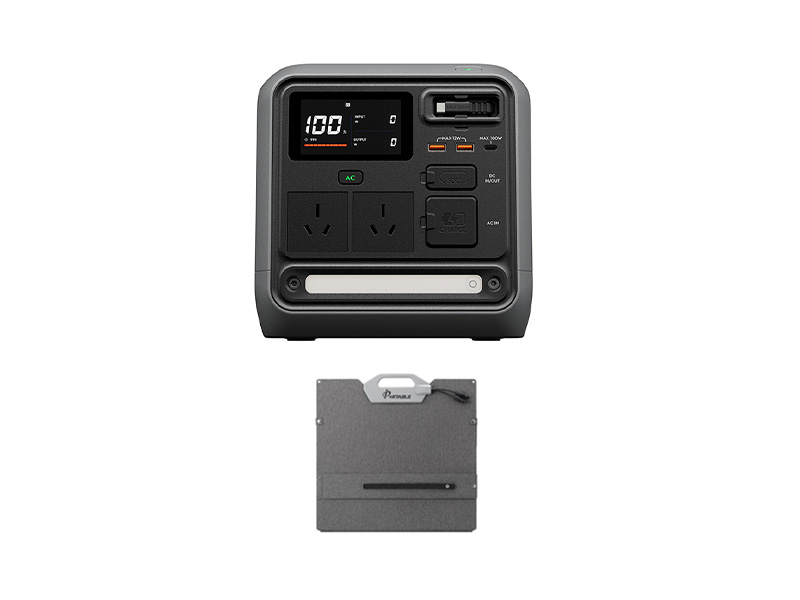 DJI Power 1000 Mini 200W Foldable Solar Panel Combo